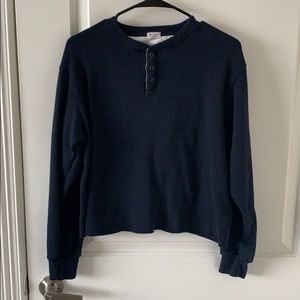 Brandy Melville cropped crew neck